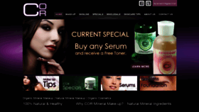 What Corminerals.com website looked like in 2020 (4 years ago)