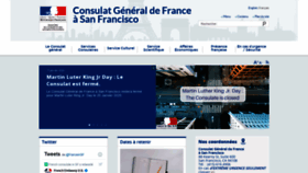 What Consulfrance-sanfrancisco.org website looked like in 2020 (4 years ago)