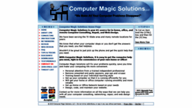What Computermagicsolutions.com website looked like in 2020 (4 years ago)