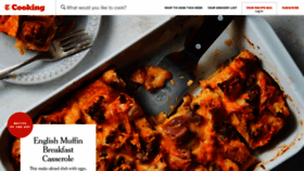 What Cooking.nytimes.com website looked like in 2020 (4 years ago)