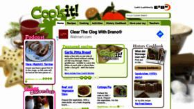 What Cookit.e2bn.org website looked like in 2020 (4 years ago)