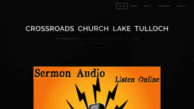 What Crossroadslaketulloch.org website looked like in 2020 (4 years ago)
