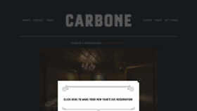 What Carbonenewyork.com website looked like in 2020 (4 years ago)