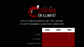 What Cinemaillimite.com website looked like in 2020 (5 years ago)