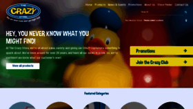 What Crazystore.co.za website looked like in 2020 (4 years ago)