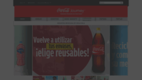 What Coca-colamexico.com.mx website looked like in 2020 (4 years ago)