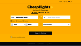 What Cheapflights.co.nz website looked like in 2020 (4 years ago)