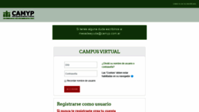 What Capacitaciones.camyp.com.ar website looked like in 2020 (4 years ago)