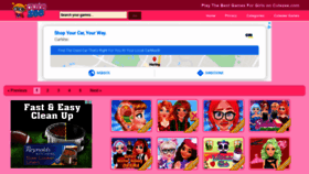 What Cutezee.com website looked like in 2020 (4 years ago)