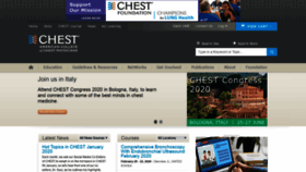 What Chestnet.org website looked like in 2020 (4 years ago)