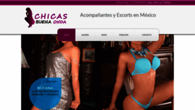 What Chicasbuenaonda.com website looked like in 2020 (4 years ago)