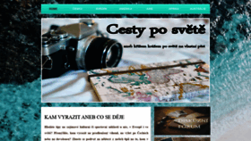 What Cestyposvete.cz website looked like in 2020 (4 years ago)