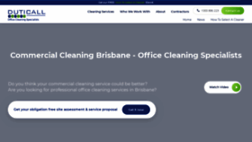 What Cleaners.com.au website looked like in 2020 (4 years ago)