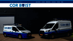 What Corbuist.nl website looked like in 2020 (4 years ago)