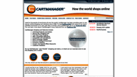 What Cartmanager.net website looked like in 2020 (4 years ago)