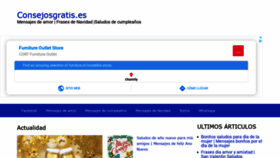 What Consejosgratis.es website looked like in 2020 (4 years ago)