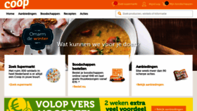 What Coop.nl website looked like in 2020 (4 years ago)