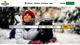What Cottagesincanada.com website looked like in 2020 (4 years ago)