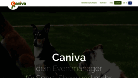 What Caniva.com website looked like in 2020 (4 years ago)