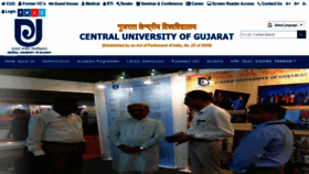 What Cug.ac.in website looked like in 2020 (5 years ago)