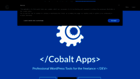 What Cobaltapps.com website looked like in 2020 (4 years ago)