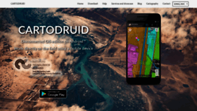 What Cartodruid.es website looked like in 2020 (6 years ago)