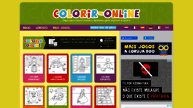 What Colorir-online.com website looked like in 2020 (4 years ago)
