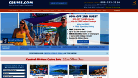 What Cruise.com website looked like in 2020 (4 years ago)