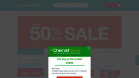 What Chemistdirect.co.uk website looked like in 2020 (4 years ago)