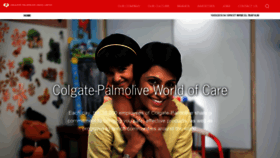 What Colgatepalmolive.co.in website looked like in 2020 (4 years ago)