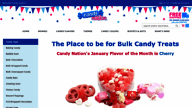 What Candynation.com website looked like in 2020 (4 years ago)