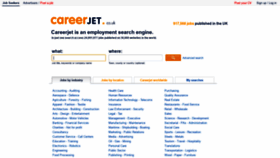 What Careerjet.co.uk website looked like in 2020 (4 years ago)