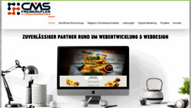 What Cms-freiberufler.de website looked like in 2020 (4 years ago)