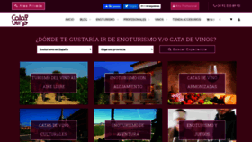 What Catadelvino.com website looked like in 2020 (4 years ago)