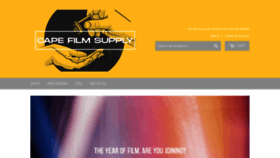 What Capefilmsupply.co.za website looked like in 2020 (4 years ago)