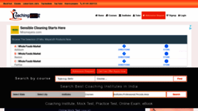 What Coachingkaro.org website looked like in 2020 (4 years ago)