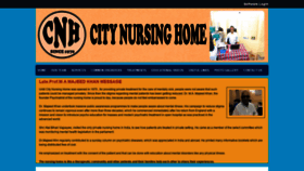 What Citynursinghome.in website looked like in 2020 (4 years ago)