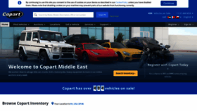 What Copartmea.com website looked like in 2020 (4 years ago)