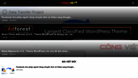 What Congvietit.com website looked like in 2020 (4 years ago)
