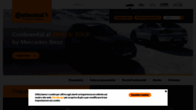 What Continental-pneumatici.it website looked like in 2020 (4 years ago)
