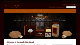 What Cavanaghco.com website looked like in 2020 (4 years ago)