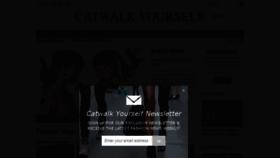 What Catwalkyourself.com website looked like in 2020 (4 years ago)