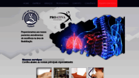 What Clinicaproativa.com.br website looked like in 2020 (4 years ago)