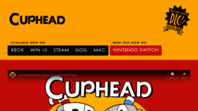What Cupheadgame.com website looked like in 2020 (4 years ago)