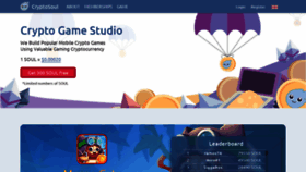 What Cryptosoul.io website looked like in 2020 (5 years ago)
