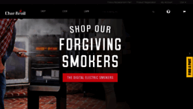 What Charbroil.com website looked like in 2020 (4 years ago)