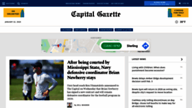 What Capitalgazette.com website looked like in 2020 (4 years ago)