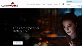 What Complyworks.com website looked like in 2020 (4 years ago)