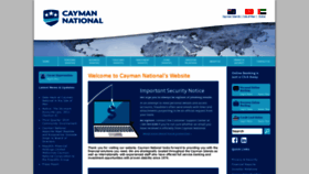 What Caymannational.com website looked like in 2020 (4 years ago)