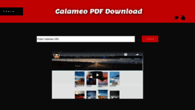What Calameo-download.tiny-tools.com website looked like in 2020 (4 years ago)